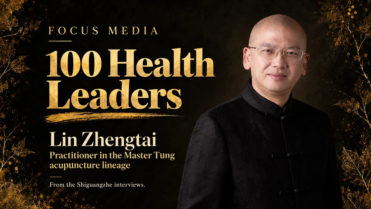 Solo portrait cover of Lin Zhengtai, a practitioner in the Master Tung acupuncture lineage
